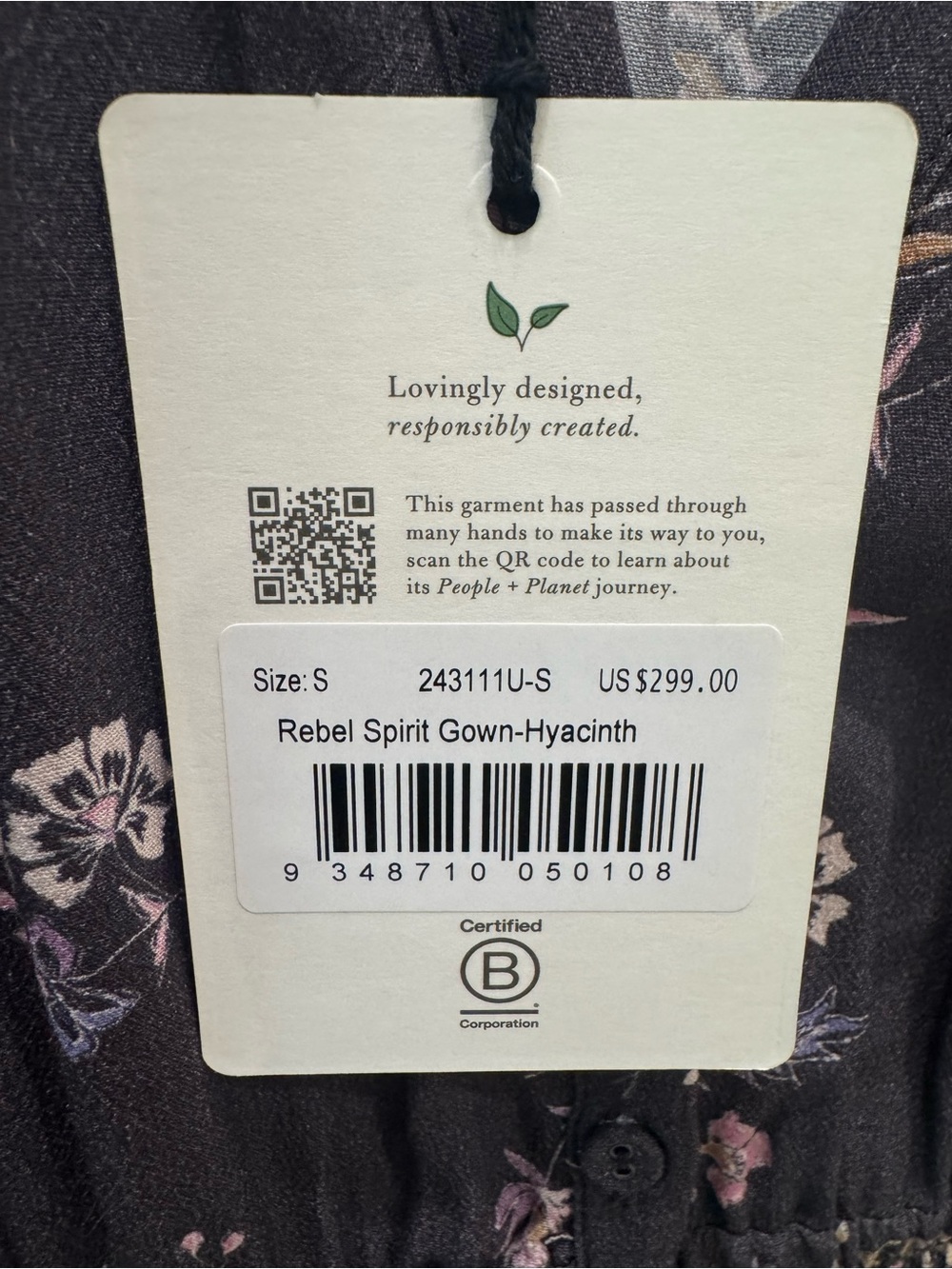 Spell Lavender Floral Maxi Dress - Picture 4 of 4